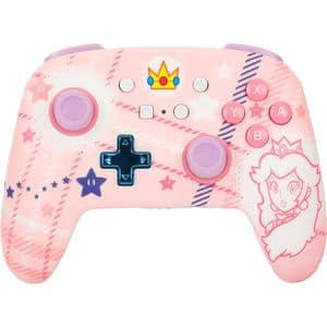 Controller Wireless POWERA Enhanced pentru Nintendo Switch/OLED/Lite NSGP0255-01, Princess Peach Plaid