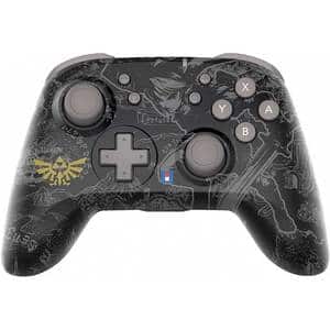 Controller Wireless HORI HORIPAD (The Legend of Zelda Edition) pentru Nintendo Switch/OLED NSW-479U, negru