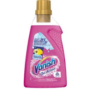 Solutie pentru indepartarea petelor VANISH Oxi Action, Vibrant Colours, 1.5 l