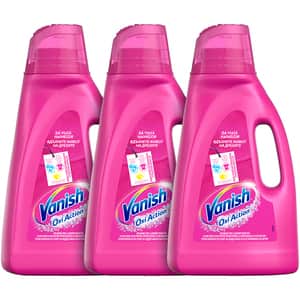 Solutie pentru indepartarea petelor VANISH Pink, 3 x 3l