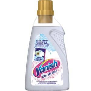 Solutie pentru indepartarea petelor VANISH Oxi Action, Crystal White, 1.5 l