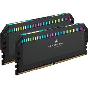 Memorie desktop CORSAIR Dominator Platinum RGB, 2x16GB DDR5, 5600MHz, CL36, CMT32GX5M2B5600C36