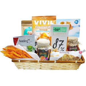Cos cadou LUXURY BASKETS Sugar Free Orange 9SFO