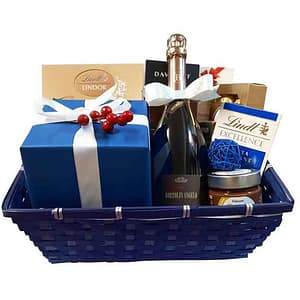 Cos cadou LUXURY BASKETS Blue Gourmet 10BG