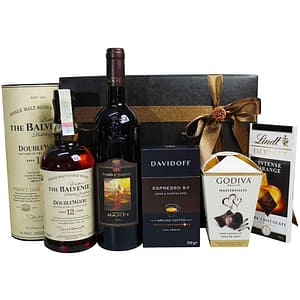 Cos cadou LUXURY BASKETS Deluxe Gourmet Box 6DGB