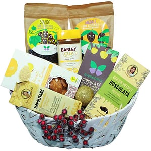 Cos cadou LUXURY BASKETS Dulce Fara Zahar 8CDFZ