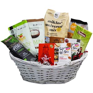Cos cadou LUXURY BASKETS Vegan Gourmet 9VG