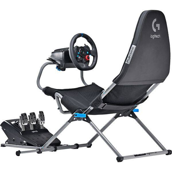 Cockpit PLAYSEAT Challenge X - Logitech G Edition, pliabil, negru