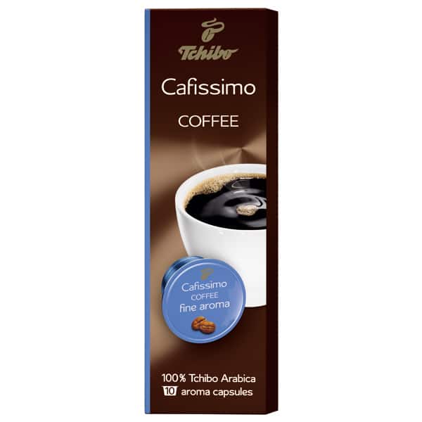 TCHIBO Cafissimo Coffee Fine Aroma, 10 buc