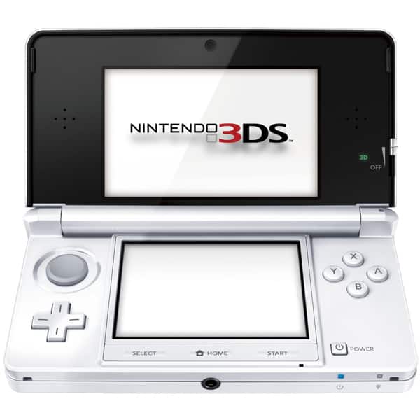 Consola Nintendo 3ds 3 52 3 02 Inch Ice White Joc Super Mario 3d