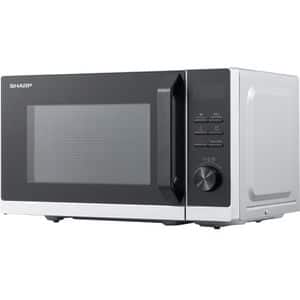 Cuptor microunde SHARP RCS201TS, 20l, 800W, argintiu-negru