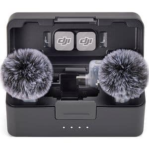 Microfon DJI Mic Mini 2 (2 TX + 1 Mobile RX + Charging Case), gri