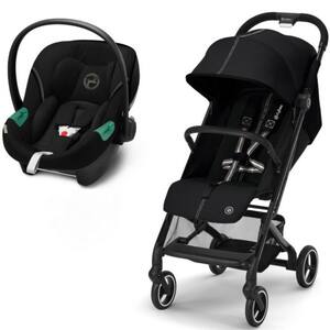 Carucior 2in1 CYBEX Beezy 522003707, 5 puncte, 0 luni+, negru
