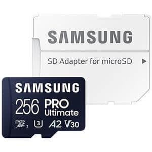 Card de memorie SAMSUNG Pro Ultimate, microSDXC, 256GB, 200MB/s, clasa U3