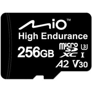 Card de memorie MIO High-Endurance, microSD UHS-I, 256GB, U3, V30, A2