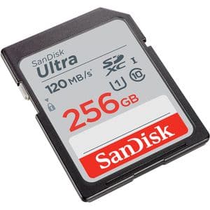 Card de memorie SANDISK Ultra, SDXC, 256GB, 120MB/s, clasa 10/U1, UHS-I