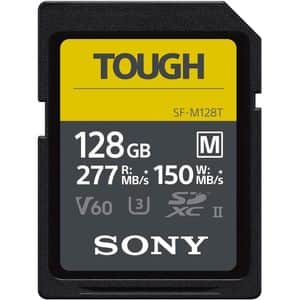 Card de memorie SONY SF-M Tough, SDXC, 128GB, 277MB/s , clasa 10, U3, V60, UHS-II