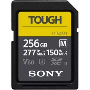 Card de memorie SONY SF-M Tough, SDXC, 256GB, 277MB/s , clasa 10, U3, V60, UHS-II