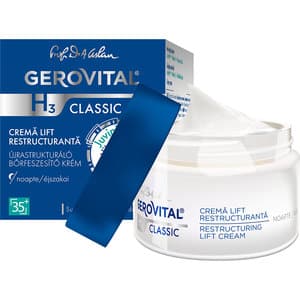 Crema de fata GEROVITAL H3 Classic Lift Restructuranta, 50ml