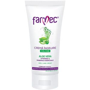 Crema ingrijire calcaie FARMEC Aloe Vera, 100ml