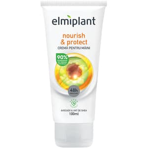 Crema de maini ELMIPLANT Nourish&Protect, 100ml