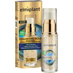 Ser pentru fata ELMIPLANT Hyaluronic Gold, 30ml