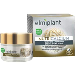 Crema de noapte ELMIPLANT Nutricalcium Fortifiere&Fermitate, 50ml