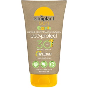 Crema protectie solara ELMIPLANT Sun Kids Milk Eco, SPF 30, 150ml