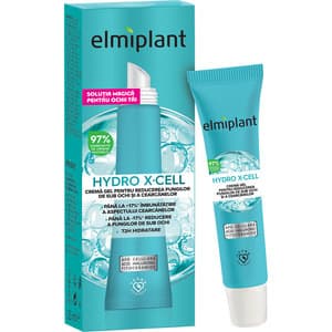Crema gel pentru reducerea cearcanelor ELMIPLANT Hydro X-Cell, 15ml
