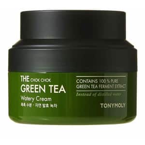 Crema de fata TONYMOLY The Chok Chok Green Tea Watery Cream, 60ml