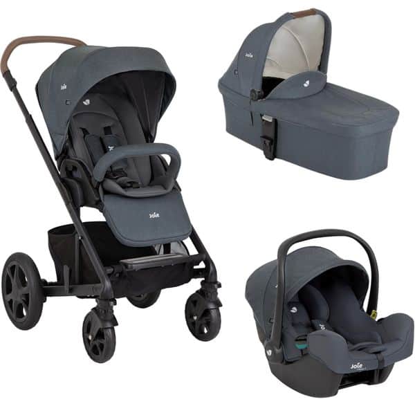 Carucior 3in1 JOIE A-Tour Chrome Dlx T1201GAMNL0, 5 puncte, 0