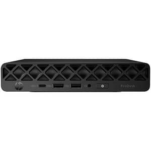 Sistem Desktop PC HP ProDesk 4 Mini G1i AI, Intel Core Ultra 7 265T pana la 5.3GHz, 32GB, SSD 512GB, Intel Graphics, Windows 11 Pro