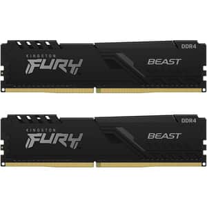 Memorie desktop KINGSTON Fury Beast, 2x16GB DDR4, 3200MHz, CL16, KF432C16BBK2/32