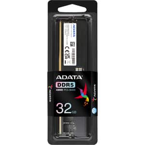 Memorie desktop ADATA, 32GB DDR5, 4800MHz, CL40, AD5U480032G-S