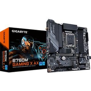 Placa de baza GIGABYTE B760M GAMING X AX, Socket 1700, mATX