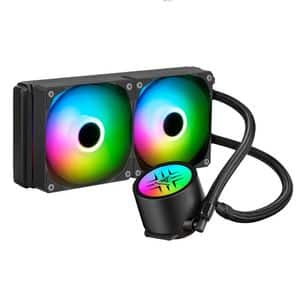 Cooler procesor cu racire lichida SEGOTEP Bezer 240 ARGB, 2x120mm, iluminare ARGB