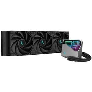 Cooler procesor cu racire lichida DEEPCOOL LT720 aRGB, 3 x 120mm, negru