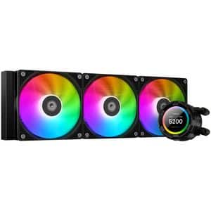 Cooler procesor cu racire lichida ID-COOLING SL360 XE ARGB, 3x120mm, Display