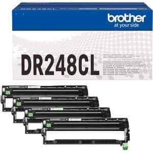 Set 4 unitati cilindru originale BROTHER DR-248CL, cyan/galben/magenta/negru