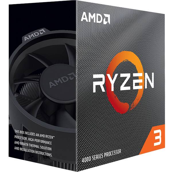 Procesor AMD Ryzen 3 4300G, 3.8GHz/4GHz, Socket AM4, 100-100000144BOX