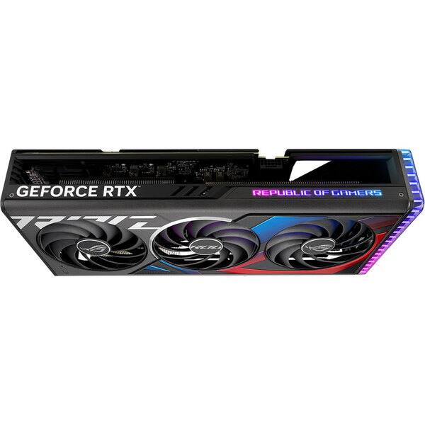 Placa video ASUS ROG Strix GeForce RTX 4070 Ti OC Edition, 12GB GDDR6X, 192bit, ROG-STRIX-RTX4070TI-O12G-GAMING