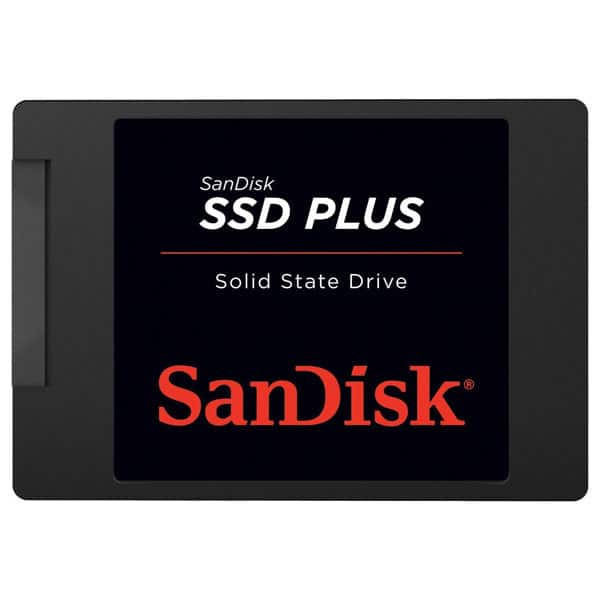 Solid-State Drive (SSD) SANDISK Plus 480GB, SATA3, 2.5", SDSSDA-480G-G26