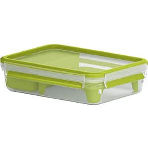 Caserola TEFAL Clip&Micro K3100312, 1.2l, plastic, verde