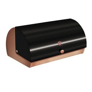 Cutie pentru paine BERLINGER HAUS Black-Rose Colletion BH 1735, negru