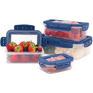 Set caserole MEDIASHOP Flex&Fresh Freshness, 4 piese, 0.5-2l, plastic, transparent