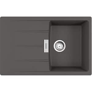 Chiuveta bucatarie FRANKE Centro CNG 611-78, 1 cuva, picurator reversibil, granit, gri antracit