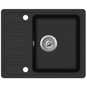 Chiuveta bucatarie EVIDO Home 45 S Compact, 1 cuva, picurator reversibil, compozit granit, antracit
