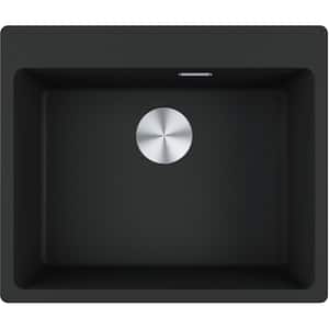 Chiuveta bucatarie FRANKE Maris MRG 610-54 M, 1 cuva, granit, negru mat