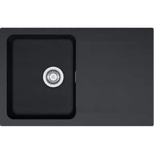 Chiuveta bucatarie FRANKE Tectonite OID 611-78, 1 cuva, picurator reversibil, compozit, negru