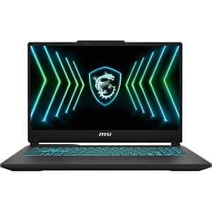 Laptop Gaming MSI Cyborg 15 Black Edition A13VEO-2663XROY, Intel Core i5-13420H pana la 4.6GHz, 15.6" Full HD, 16GB, SSD 512GB, NVIDIA GeForce RTX 4050 6GB, Free DOS, negru